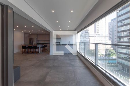 Varanda de apartamento para alugar com 3 quartos, 101m² em Jardim das Acacias, São Paulo