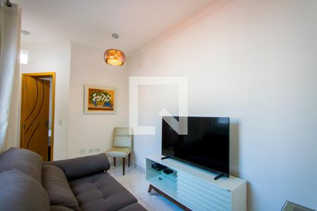 Sala de apartamento à venda com 2 quartos, 94m² em Jardim Cambui, Santo André