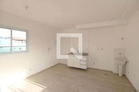 Sala/Cozinha e área de seviço de apartamento para alugar com 2 quartos, 42m² em Cidade Patriarca, São Paulo