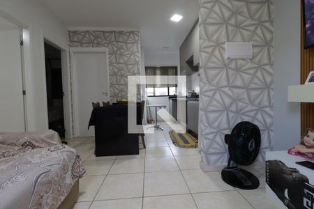 Sala de apartamento para alugar com 2 quartos, 42m² em Planalto Verde, Ribeirão Preto