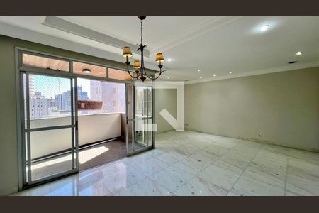 Sala de apartamento para alugar com 3 quartos, 105m² em Serra, Belo Horizonte