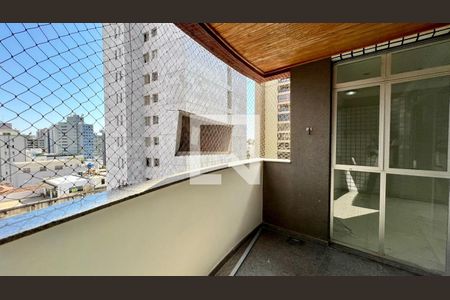 Varanda  de apartamento para alugar com 3 quartos, 105m² em Serra, Belo Horizonte