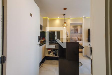 entrada de apartamento para alugar com 1 quarto, 35m² em Cambuci, São Paulo