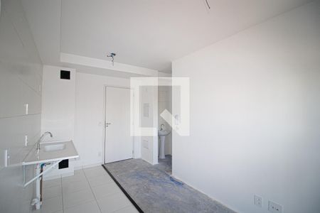 Sala e Cozinha de kitnet/studio à venda com 1 quarto, 28m² em Vila Mazzei, São Paulo