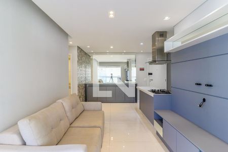 Sala de apartamento para alugar com 2 quartos, 70m² em Chácara Santo Antônio (zona Sul), São Paulo