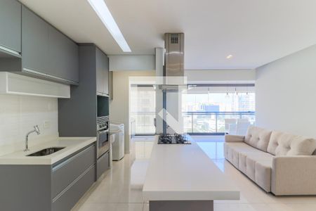 Sala de apartamento para alugar com 2 quartos, 70m² em Chácara Santo Antônio (zona Sul), São Paulo