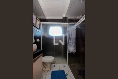 Banheiro Social de apartamento à venda com 1 quarto, 42m² em Planalto, São Bernardo do Campo