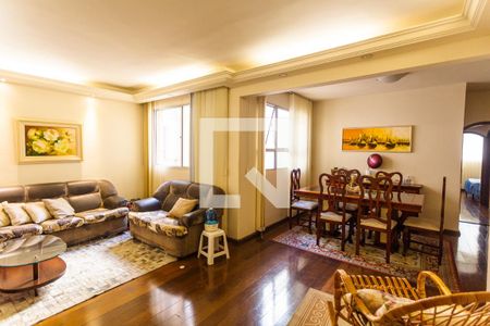 Sala de apartamento à venda com 4 quartos, 120m² em São Bento, Belo Horizonte