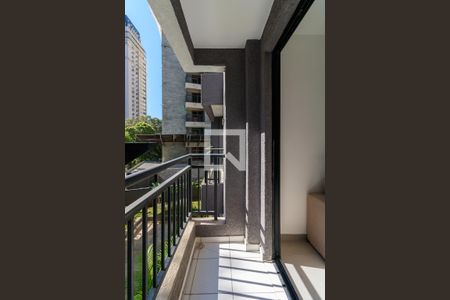 Varanda Sala de apartamento à venda com 1 quarto, 38m² em Jardim Panorama, São Paulo