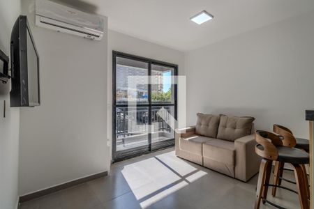Sala de apartamento para alugar com 1 quarto, 38m² em Jardim Panorama, São Paulo