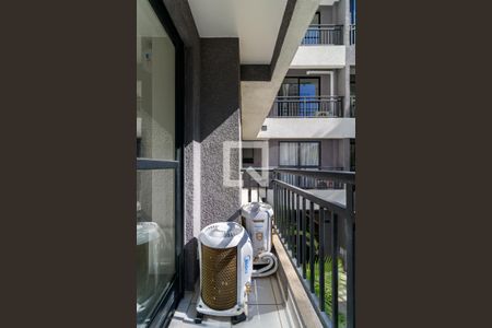Varanda Sala de apartamento para alugar com 1 quarto, 38m² em Jardim Panorama, São Paulo