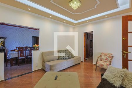 Sala de casa à venda com 3 quartos, 360m² em Tijuca, Belo Horizonte