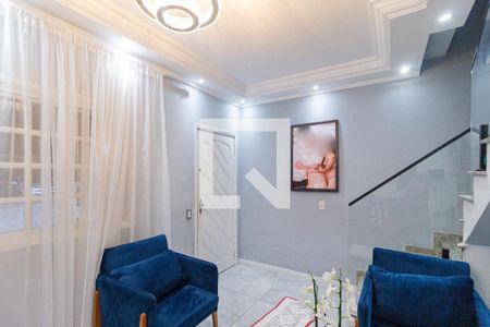 Sala de casa de condomínio para alugar com 2 quartos, 120m² em São Pedro, Osasco