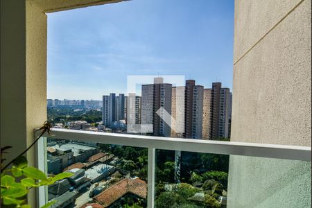Varanda da Sala de apartamento para alugar com 2 quartos, 72m² em Vila Eldizia, Santo André