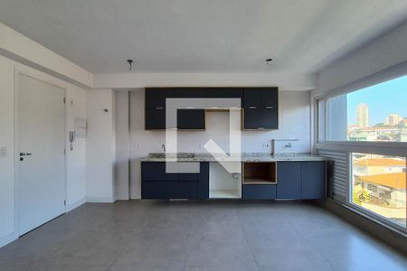 Sala e Cozinha de apartamento para alugar com 1 quarto, 40m² em Jardim Paraíso, São Paulo
