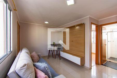 Sala de apartamento para alugar com 2 quartos, 47m² em São José, Canoas