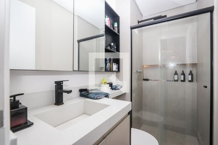Banheiro de apartamento para alugar com 1 quarto, 48m² em Vila Andrade, São Paulo