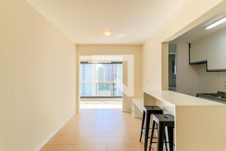 Sala de apartamento para alugar com 1 quarto, 47m² em Jardim Santo Amaro, São Paulo