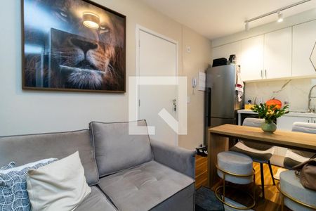 Sala de apartamento para alugar com 2 quartos, 40m² em Jardim Ampliacao, São Paulo