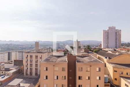 Vista da sala de apartamento à venda com 2 quartos, 50m² em Quitaúna, Osasco