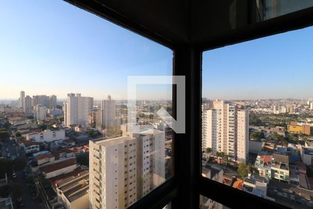 Vista da Sala de apartamento à venda com 2 quartos, 69m² em Campestre, Santo André