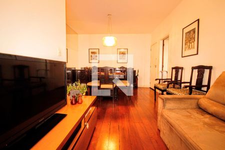 sala de apartamento à venda com 3 quartos, 85m² em São Pedro, Belo Horizonte