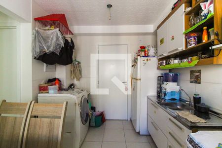 Sala/Cozinha/Área de Serviço de apartamento para alugar com 2 quartos, 33m² em Colônia (zona Leste), São Paulo