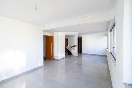 Sala  de apartamento à venda com 3 quartos, 116m² em Castelo, Belo Horizonte