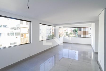 Sala  de apartamento à venda com 3 quartos, 116m² em Castelo, Belo Horizonte