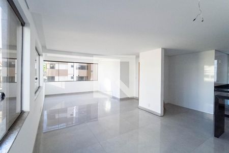 Sala  de apartamento à venda com 3 quartos, 116m² em Castelo, Belo Horizonte