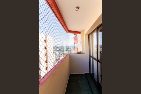 Varanda Sala de apartamento à venda com 3 quartos, 133m² em Parque das Nações, Santo André