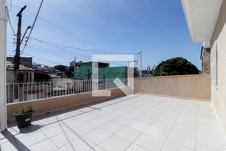 Varanda da Sala de casa para alugar com 3 quartos, 90m² em Vila Roque, São Paulo