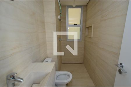 Banheiro suite de apartamento à venda com 2 quartos, 75m² em Santo Agostinho, Belo Horizonte