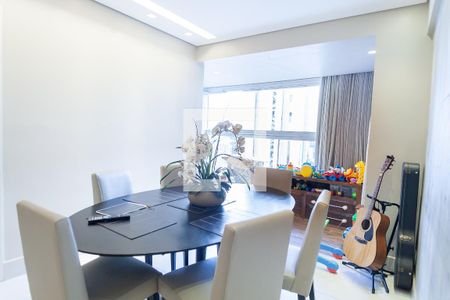 Sala de Jantar de apartamento à venda com 3 quartos, 86m² em Vila da Serra, Nova Lima