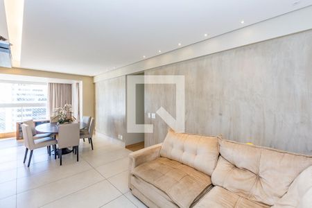 Sala de apartamento à venda com 3 quartos, 86m² em Vila da Serra, Nova Lima