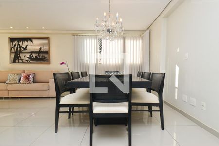 Sala de jantar de apartamento à venda com 4 quartos, 220m² em Santa Ines, Belo Horizonte