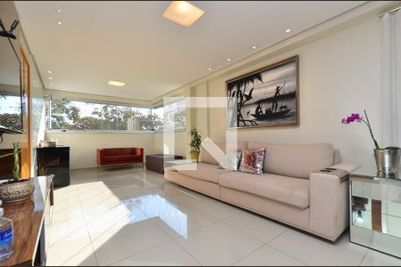 Sala de estar de apartamento à venda com 4 quartos, 220m² em Santa Ines, Belo Horizonte