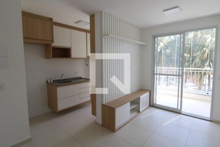 Sala/Cozinha de apartamento para alugar com 1 quarto, 38m² em Vila Andrade, São Paulo