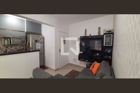 Sala de apartamento à venda com 3 quartos, 54m² em Padroeira, Osasco