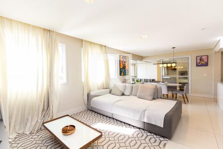 Sala de apartamento à venda com 3 quartos, 133m² em Vila Olímpia, São Paulo