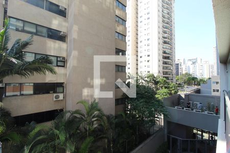 Vista da Varanda de kitnet/studio para alugar com 1 quarto, 32m² em Indianópolis, São Paulo