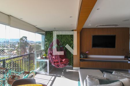 Sala de TV de apartamento para alugar com 2 quartos, 110m² em Alphaville, Santana de Parnaíba