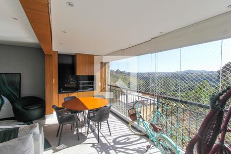 Varanda gourmet de apartamento para alugar com 2 quartos, 110m² em Alphaville, Santana de Parnaíba