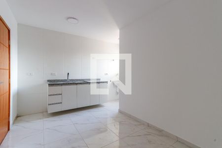 Sala e Cozinha de apartamento para alugar com 1 quarto, 27m² em Vila Gustavo, São Paulo