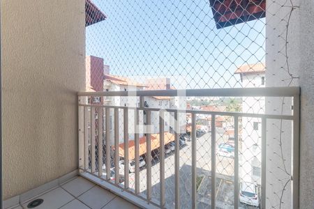 Sacada da Sala de apartamento para alugar com 2 quartos, 61m² em Jardim Marica, Mogi das Cruzes