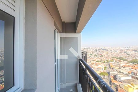 Varanda da Sala de apartamento à venda com 1 quarto, 30m² em Jardim Angela (zona Leste), São Paulo