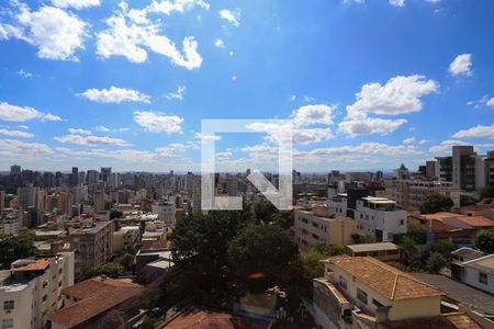 Vista da Sala de apartamento à venda com 2 quartos, 96m² em Santo Antônio, Belo Horizonte