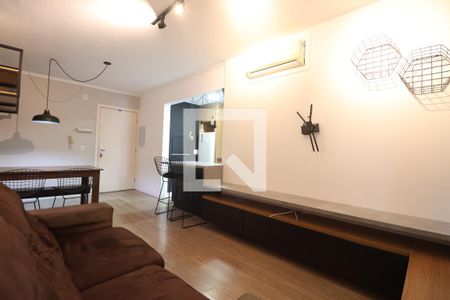 Sala de apartamento para alugar com 2 quartos, 62m² em Marechal Rondon, Canoas