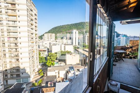 Varanda de apartamento à venda com 2 quartos, 90m² em Humaitá, Rio de Janeiro