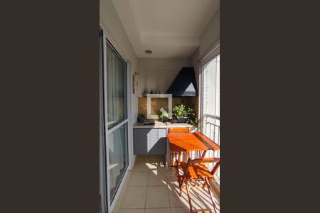 Varanda Gourmet de apartamento à venda com 2 quartos, 64m² em Centro, São Caetano do Sul